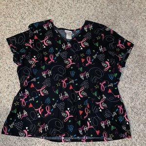 2X Scrubstar Women’s Seasonal V-Neck Scrub Top